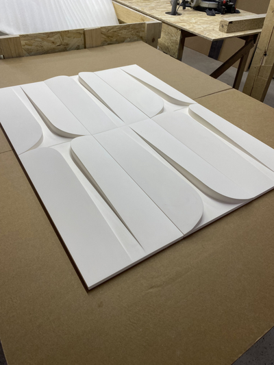 Гипсовая 3D панель "Инверсия"