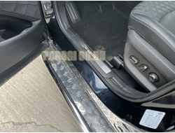 Пороги с накладным листом d53 для CheryExeed TXL 2020-