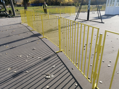 Ограждение для аттракционов по  ГОСТ 33807-2016 Вариант 2