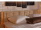 Кровать с мягким изголовьем КЛАССИК 1 из массива сосны 90 х 190/200 х 80 см