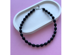 Чокер темный шоколад