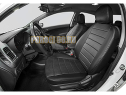 Авточехлы строчка для Kia Cerato Sd, (40/60), 2013-2018