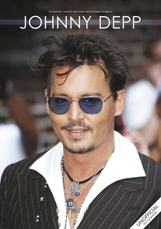 Johnny Depp Календарь 2017 ИНОСТРАННЫЕ ПЕРЕКИДНЫЕ КАЛЕНДАРИ 2017, Johnny Depp CALENDAR 2017