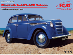 Сборная модель: (ICM 35479) Автомобиль Москвич-401-420 седан