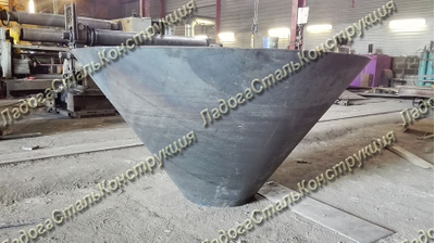 Изготовление конических обечаек