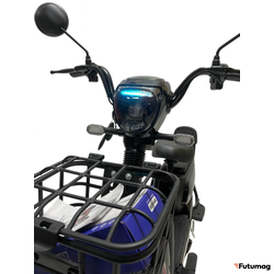 Электромопед GreenCamel Тайфун GT EV2pro (1000W 60V23Ah Li-ion ) быстросъем черный