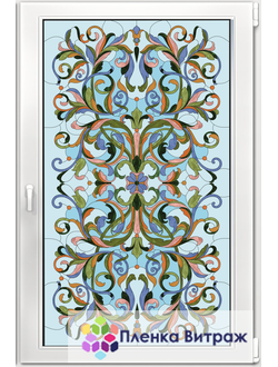 ВИТРАЖНАЯ ПЛЕНКА FL-36