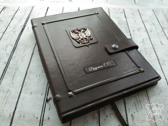 подарок руководителю, именной ежедневник, ежедневник купить, ежедневник из натуральной кожи, блокнот