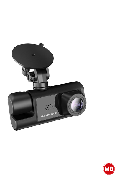 Видеорегистратор с камерой заднего вида, 3 камеры