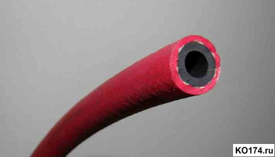 Рукав пропановый-ацетиленовый I класс 0.63 МПа 6.3мм красный