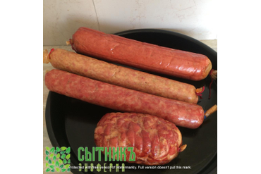 Колбаса натуральная фермерская из печи