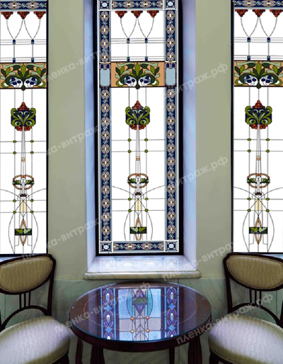 ВИТРАЖНАЯ ПЛЕНКА №К-127