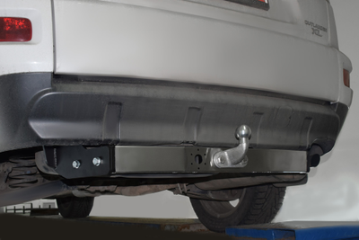 Фаркоп с накладкой из нерж./тип F/ PEUGEOT 4007 2007-2012