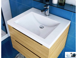 Раковина Эстет Monako 60 х 50 см, мебельная каменная