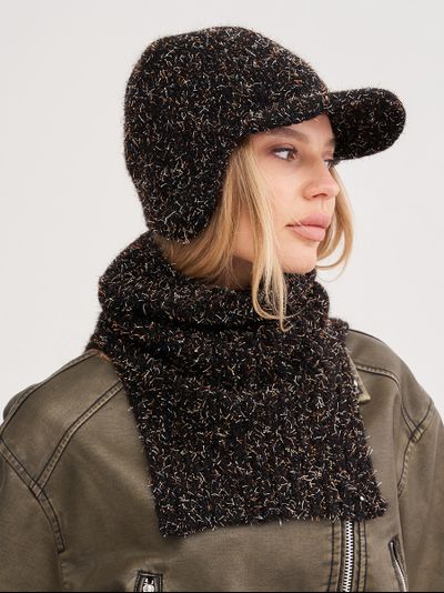 Женская зимняя панама "барашек"