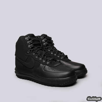 NIKE LUNAR FORCE DUCKBOOT 18 TRIPLE BLACK