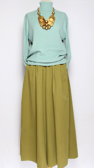 СВИТЕР "ЛАПША ПЛОТНЫЙ" 8008  синий, мятный, персик, голубой р.50-56