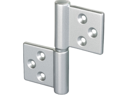 Петля карточная CH-R SC хром матовый