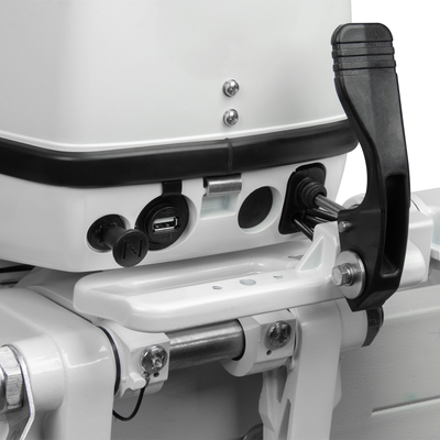 Лодочный мотор GLADIATOR G9.9FHS белый управление