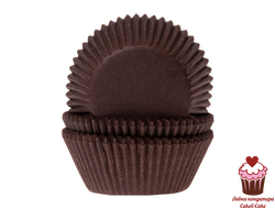Капсулы бумажные для выпечки Коричневые d50/h30мм, 24 шт