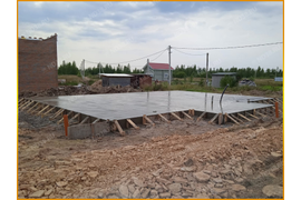 Проект 14 – Изготовление фундамента под газобетонный дом в Ангарске