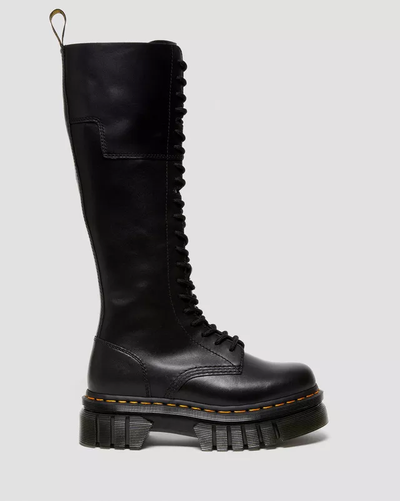 Ботинки Dr Martens Audrick 20 Eye Knee High Platform Black