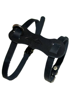 Шлейка для собак Люкс Аркон черная