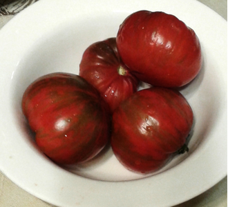 Семена томата Малиновая нерка Гном