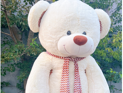 Гигантский плюшевый медведь 280 см бежевый Михель