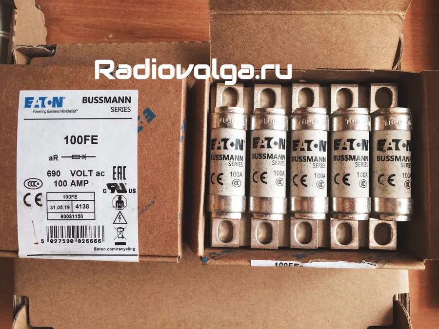 Предохранитель Bussmann 100FE