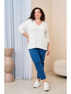 Джемпер Бэлла 823103 белый 52,54,56,58р