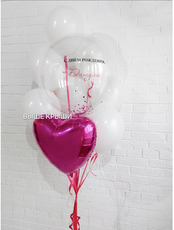 Сет воздушных шаров "Розовая нежность"