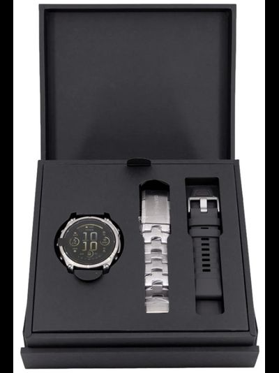 Часы Garmin Fenix 8 - 47mm AMOLED Sapphire Bare Titanium / Graphite / Titanium Band