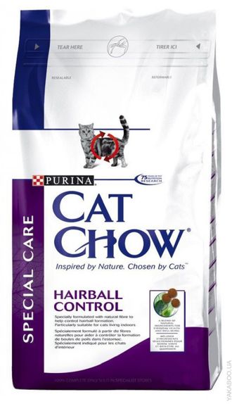 Сухой корм для кошек Cat Chow Профилактика Образования Комков Шерсти 15 кг
