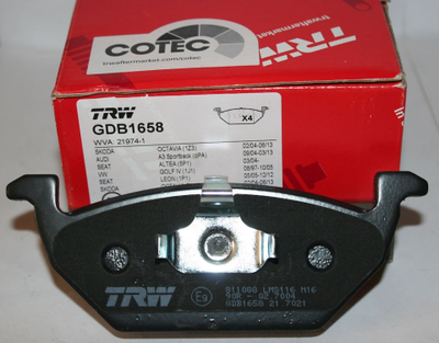 Колодки передние