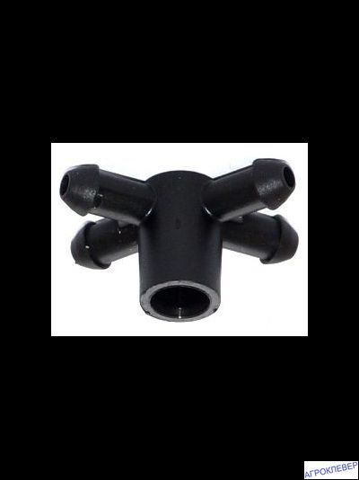 Разветвитель на 4 выхода 5 мм