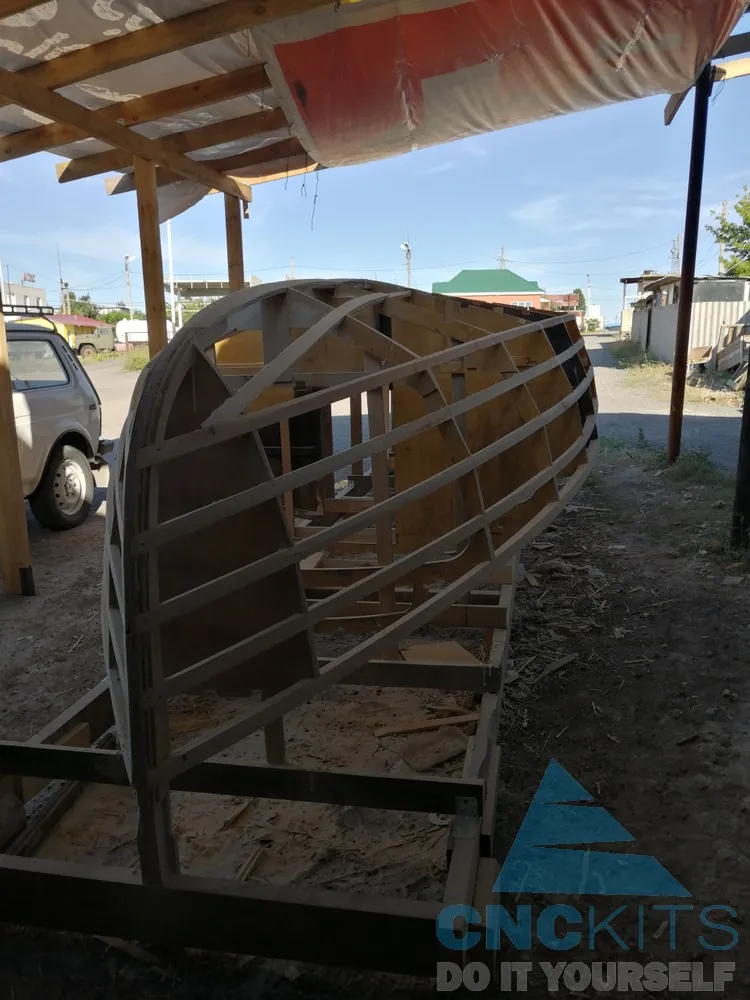 Постройка катера Краб-620 Фото 16