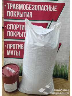 Комплект из резиновой крошки для самостоятельной укладки на 3 м2