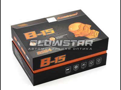 Билед модули Aozoom B-15 2024 (прямоугольные) 3.0 дюйма, 2 чипа, 5500K, 12V, 61W/77W, крепление 3R (комплект, 2шт)