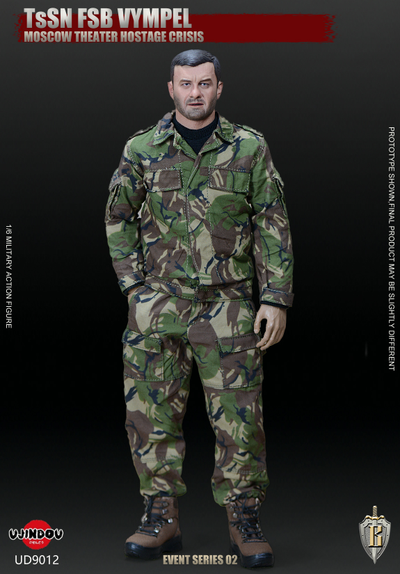 Боец спецназа "Вымпел" ЦСН ФСБ России - КОЛЛЕКЦИОННАЯ ФИГУРКА 1/6 scale TsSN FSB - Moscow Theater Hostage Crisis (UD9012) - UJINDOU