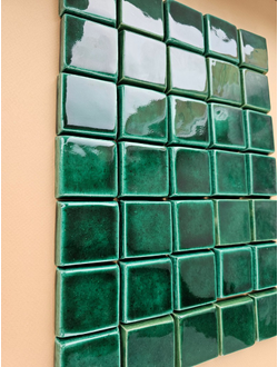 Изразцовая плитка "Древние символы" (гладкая, малая)