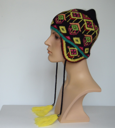 Шапка Vizio 1063 CYULO ушанка черная