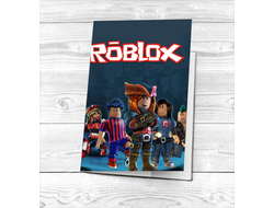 Обложка Роблокс, Roblox на паспорт №1