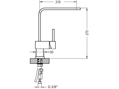 Смеситель Alveus Laguna Monarch GOLD