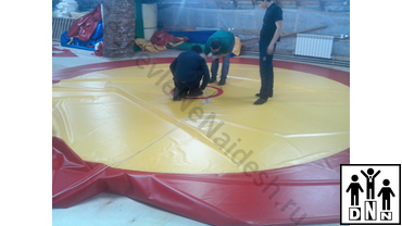 укладка борцовского ковра