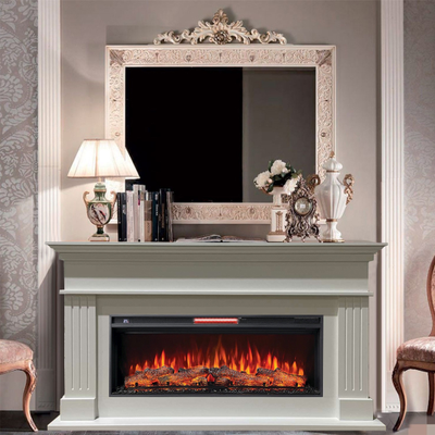 Линейный электрокамин Бруно