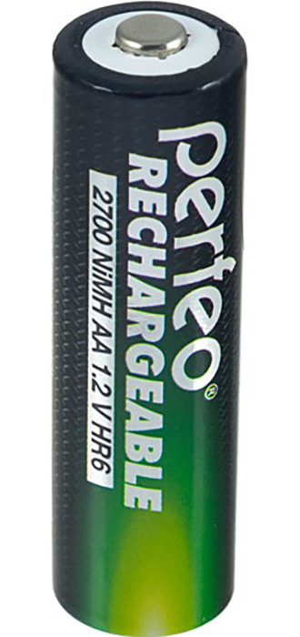 Батарейка аккумуляторная AA никель-металлогидридная Perfeo AA2700mAh/4BL+BOX 4 шт