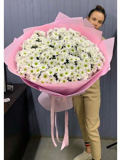 МАКСИ БУКЕТ ИЗ ХРИЗАНТЕМ