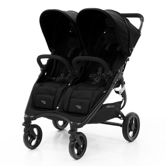 Коляска прогулочная для двойни Valco baby Snap Duo Coal Black