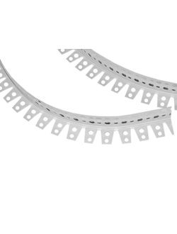 Профиль штукатурный д/арки белый 2,62м Cezar